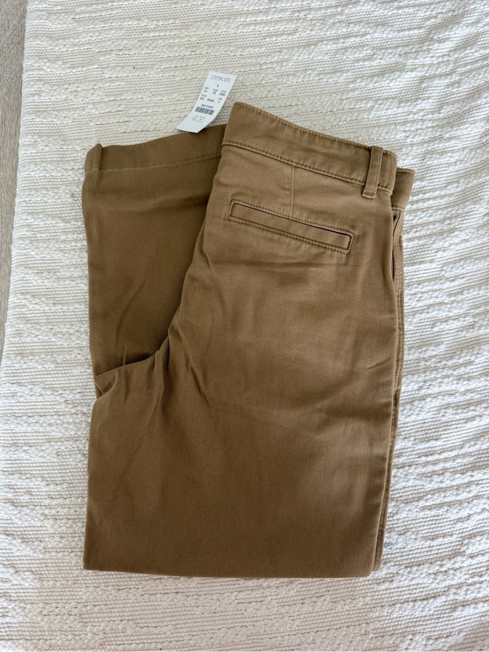 Crewcuts Brown/Tan Boys' Casual Chino Pants